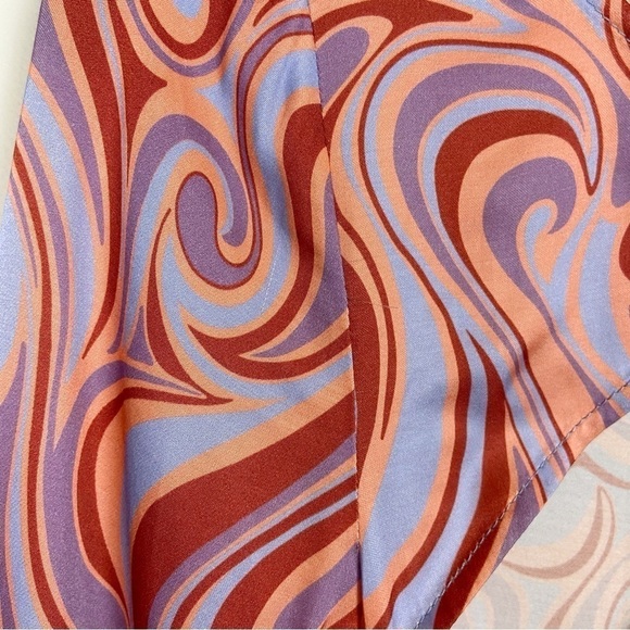 Song of Style Coraline Mini Dress in Aven Multi Swirl Size XS - Picture 5 of 14